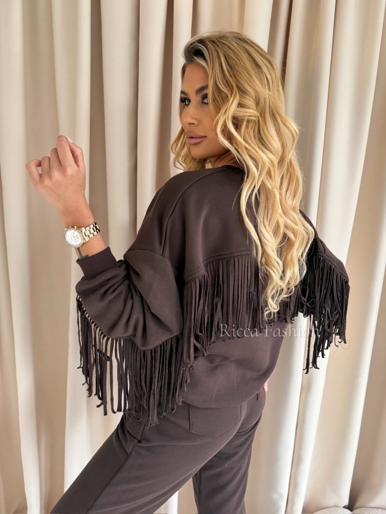 Komplet bawełniany BOLTON, chocolate