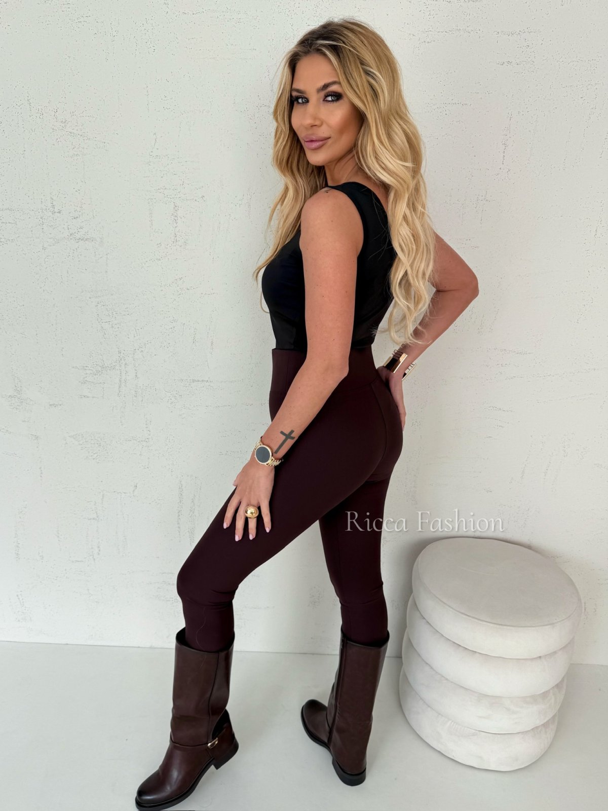 Bluzka/top DEMI, black