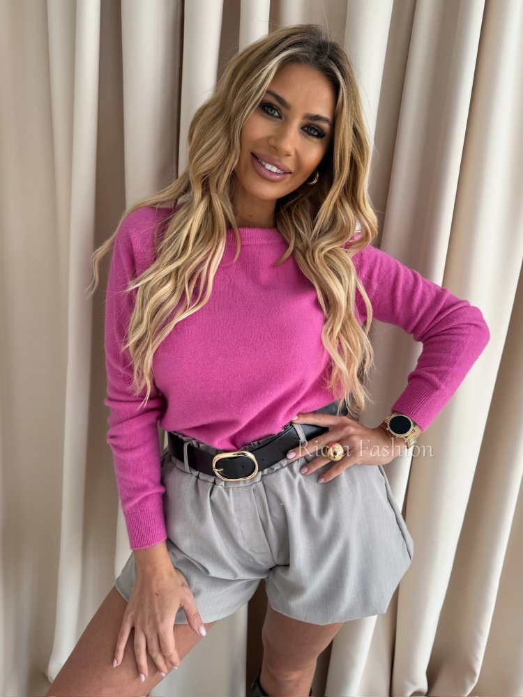 Sweter z wiskozą TIFFI, róż