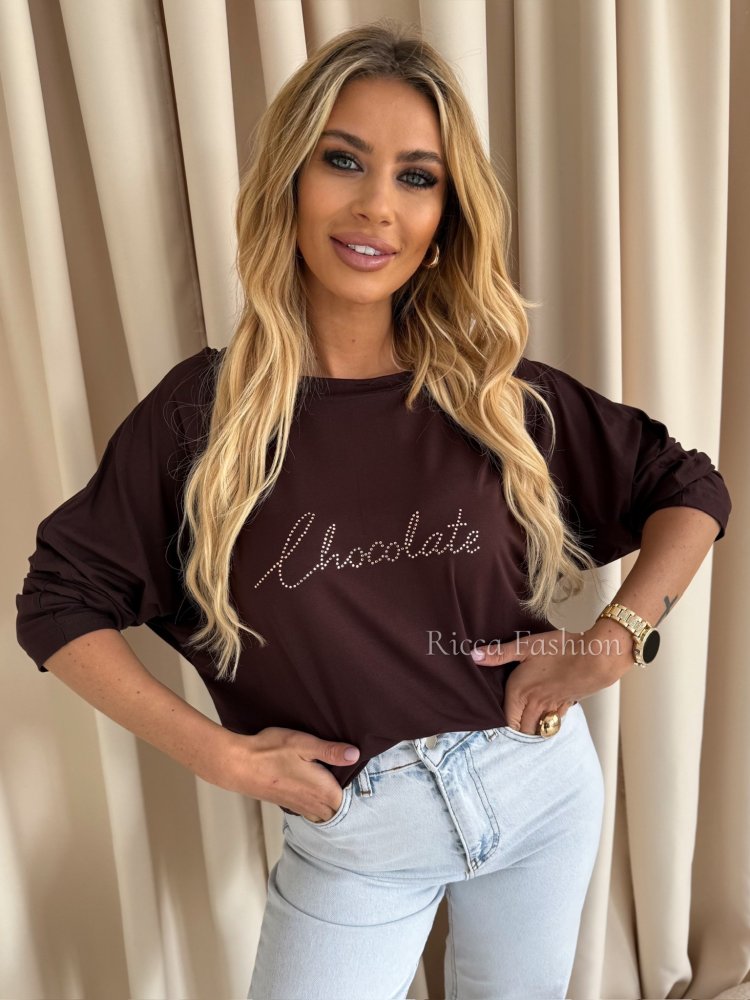 Bluzka z wiskozy CHOCO...