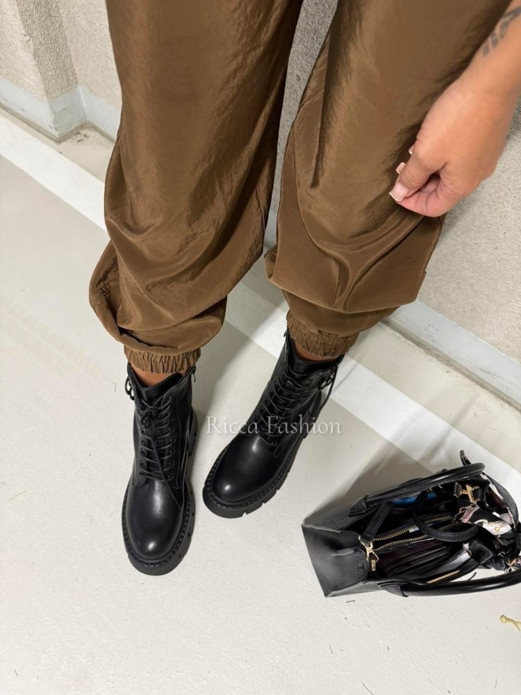 Botki/workery BALLY, black