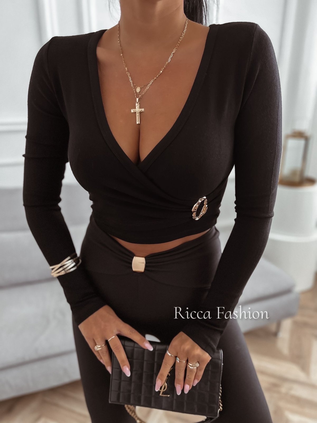 Bluzka CHELSI, black