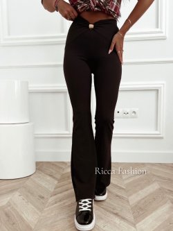 Spodnie dzwony CARINO, black