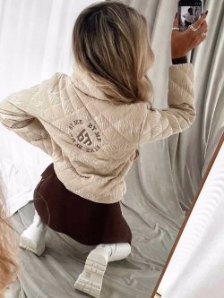 Kurtka VESTE II, jasny beż