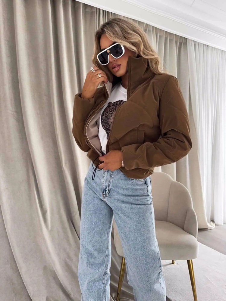 Kurtka VESTE II, brązowa