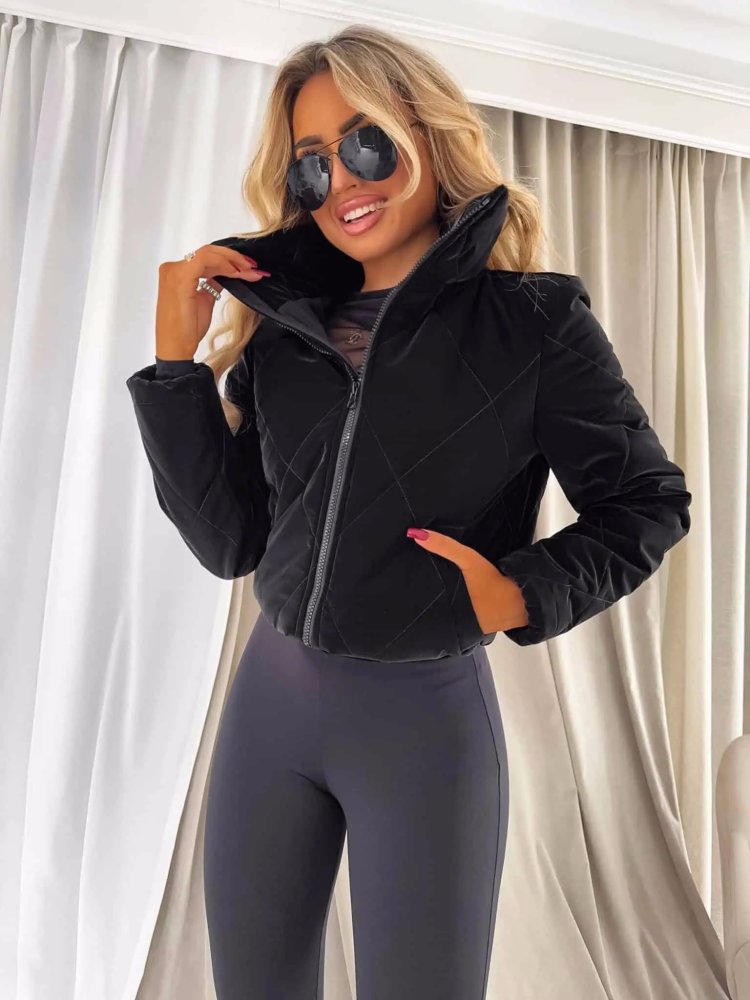 Kurtka VESTE II, czarno-beżowa