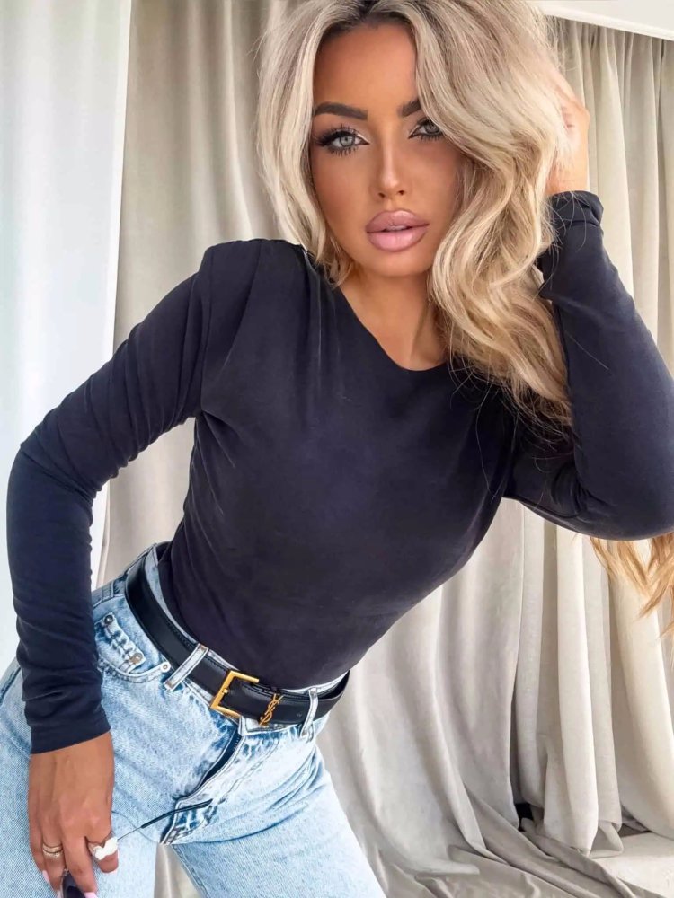 Bluzka LAMIA, czarna