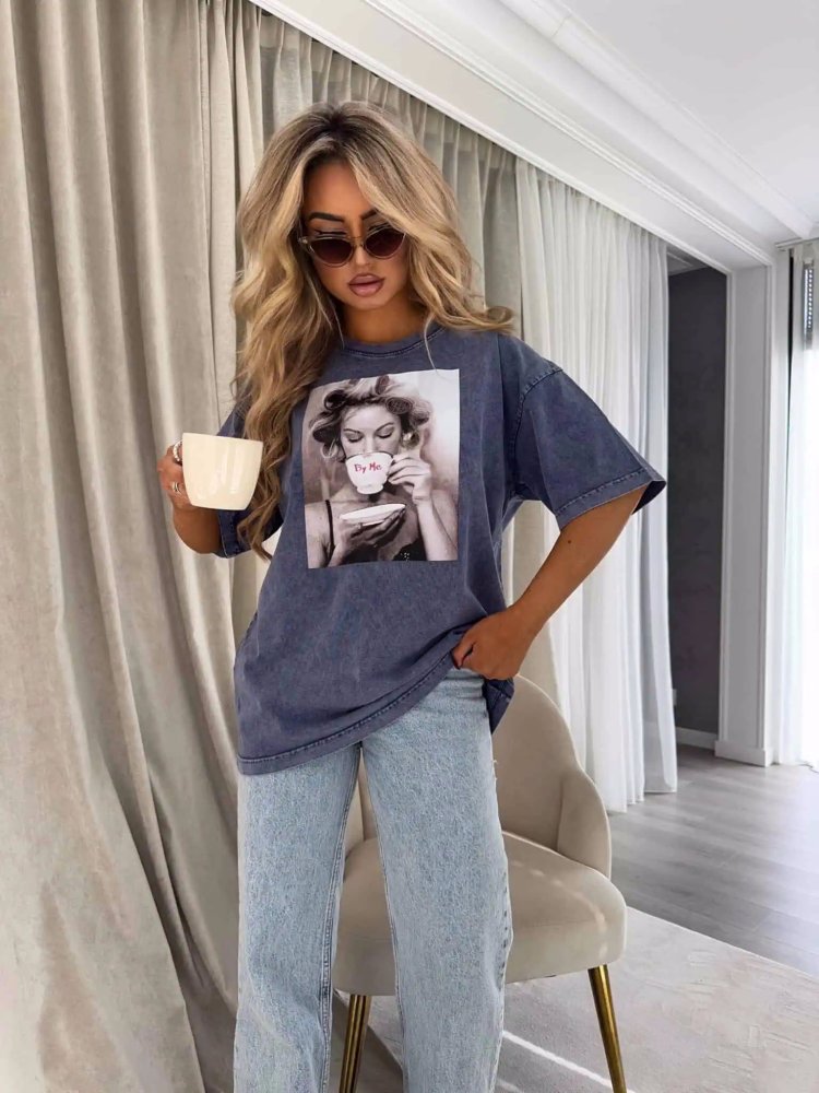 T-shirt dekatyzowany...