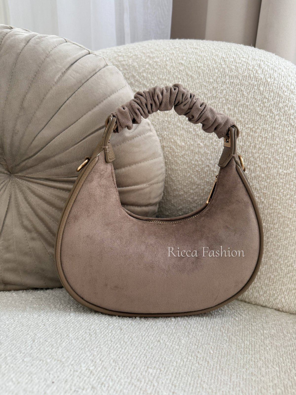 Torebka zamszowa SELENA, fango