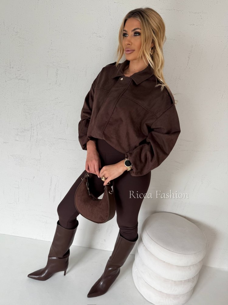 Kurtka zamszowa ZARINA,...