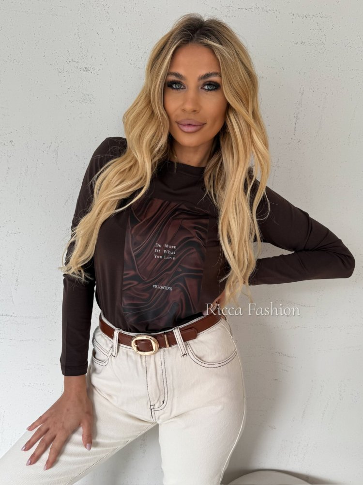 Bluzka basic DO MORE,...