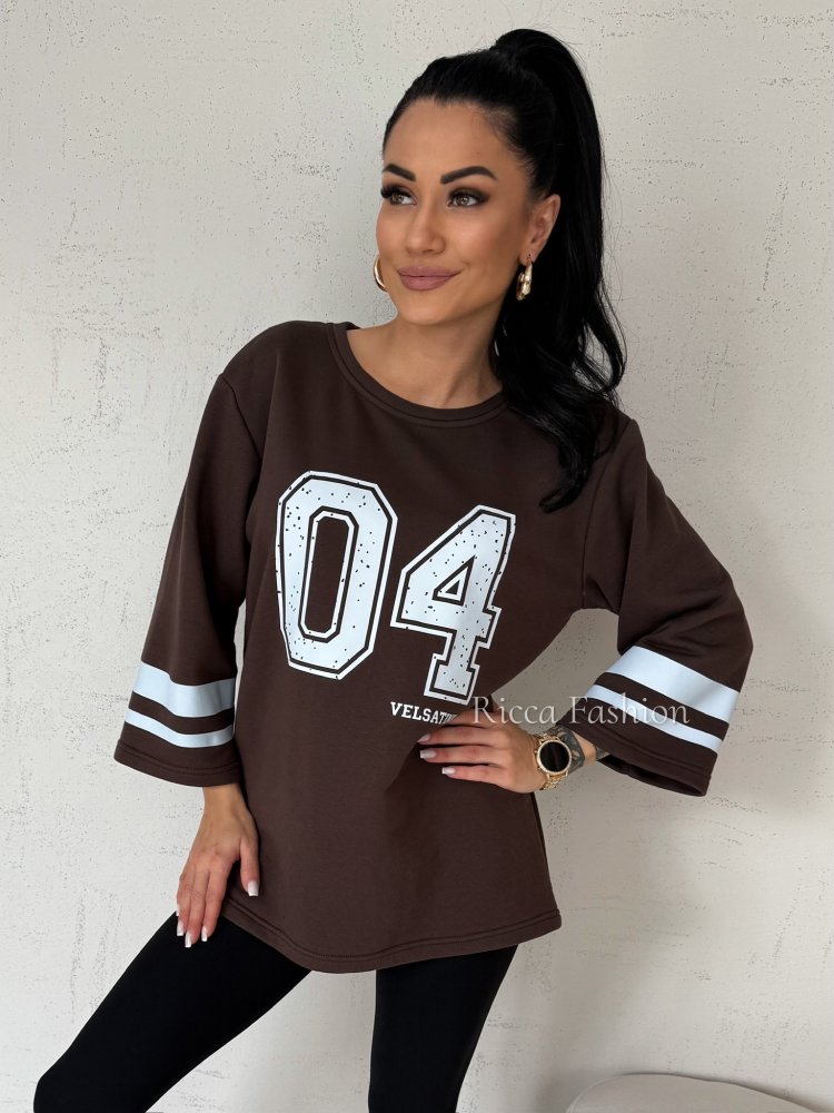 Bluza dresowa NUMBER 04,...