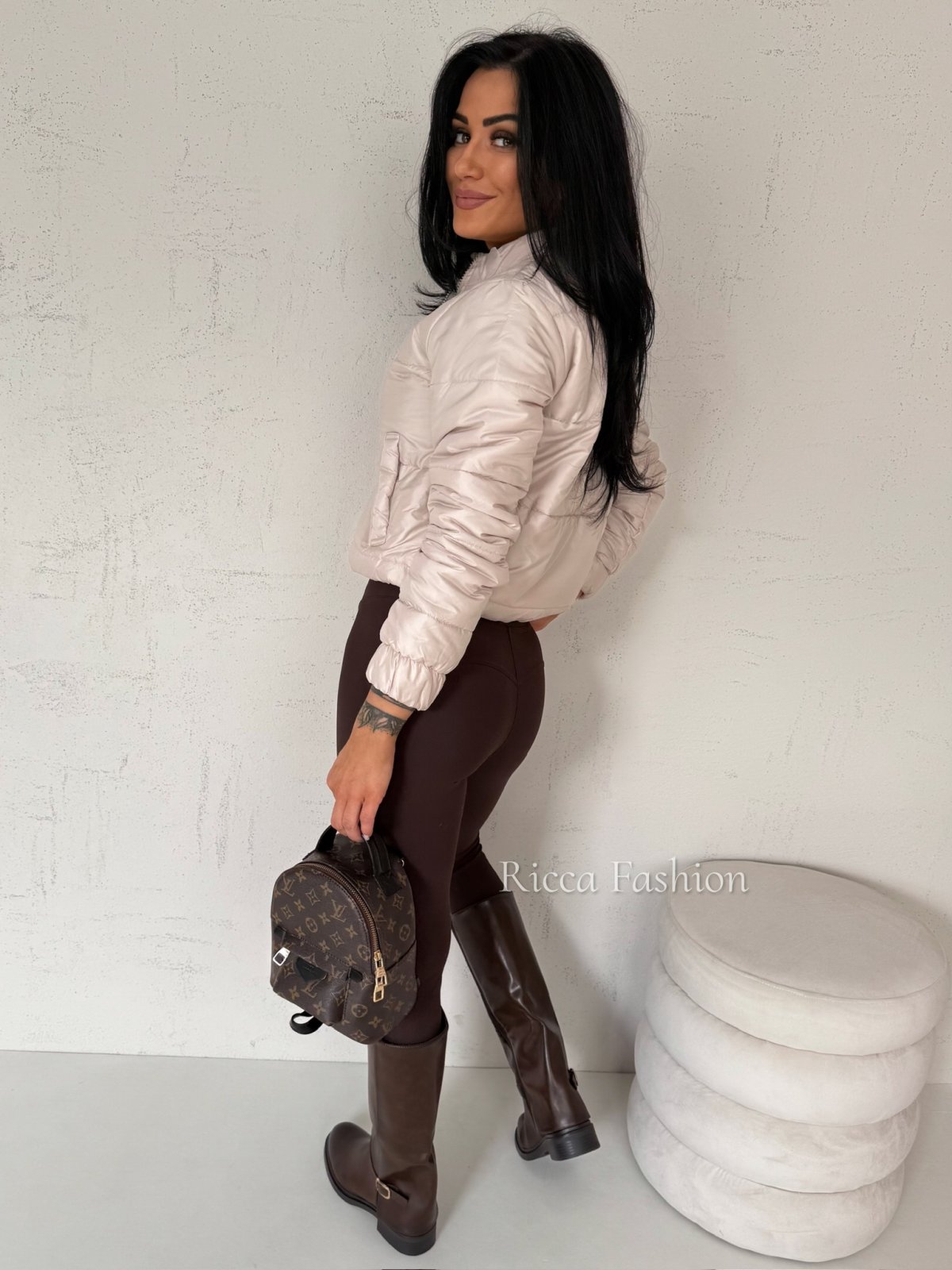 Kurtka LATICA by Ricca, nude