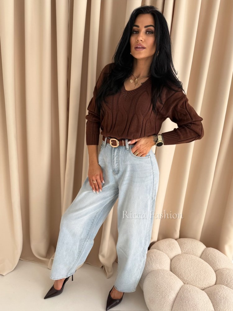 Sweter z wiskozą NIKO,...