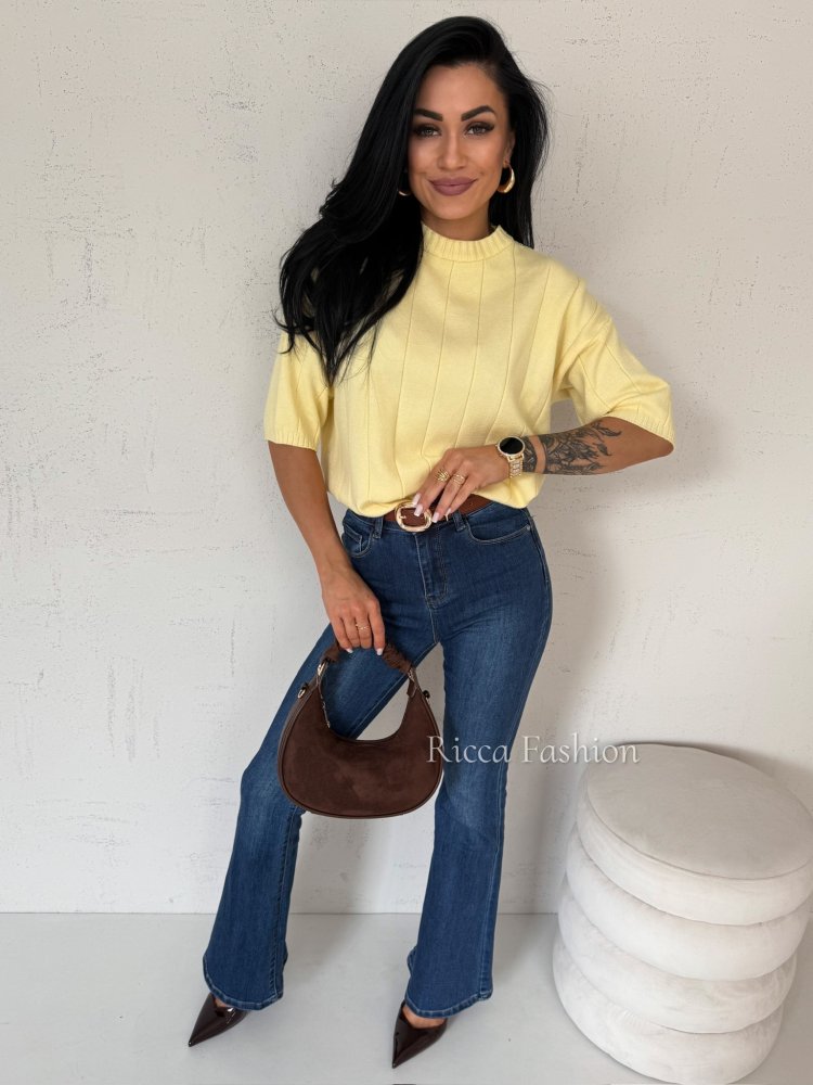 Sweter z wiskozą GISELLE,...