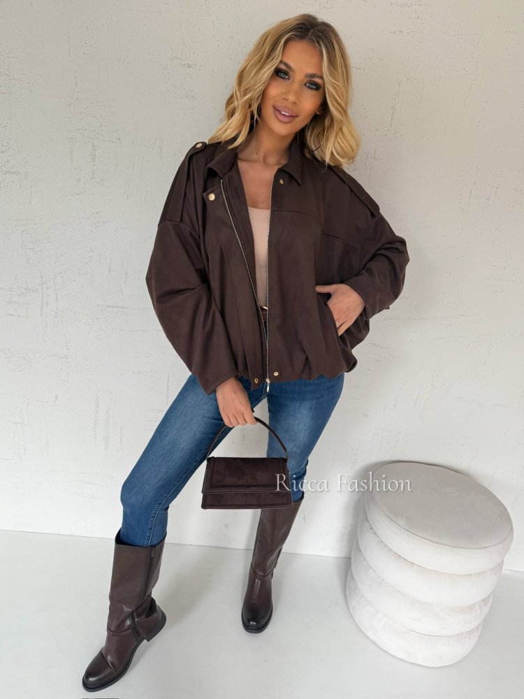 Kurtka zamszowa premium...