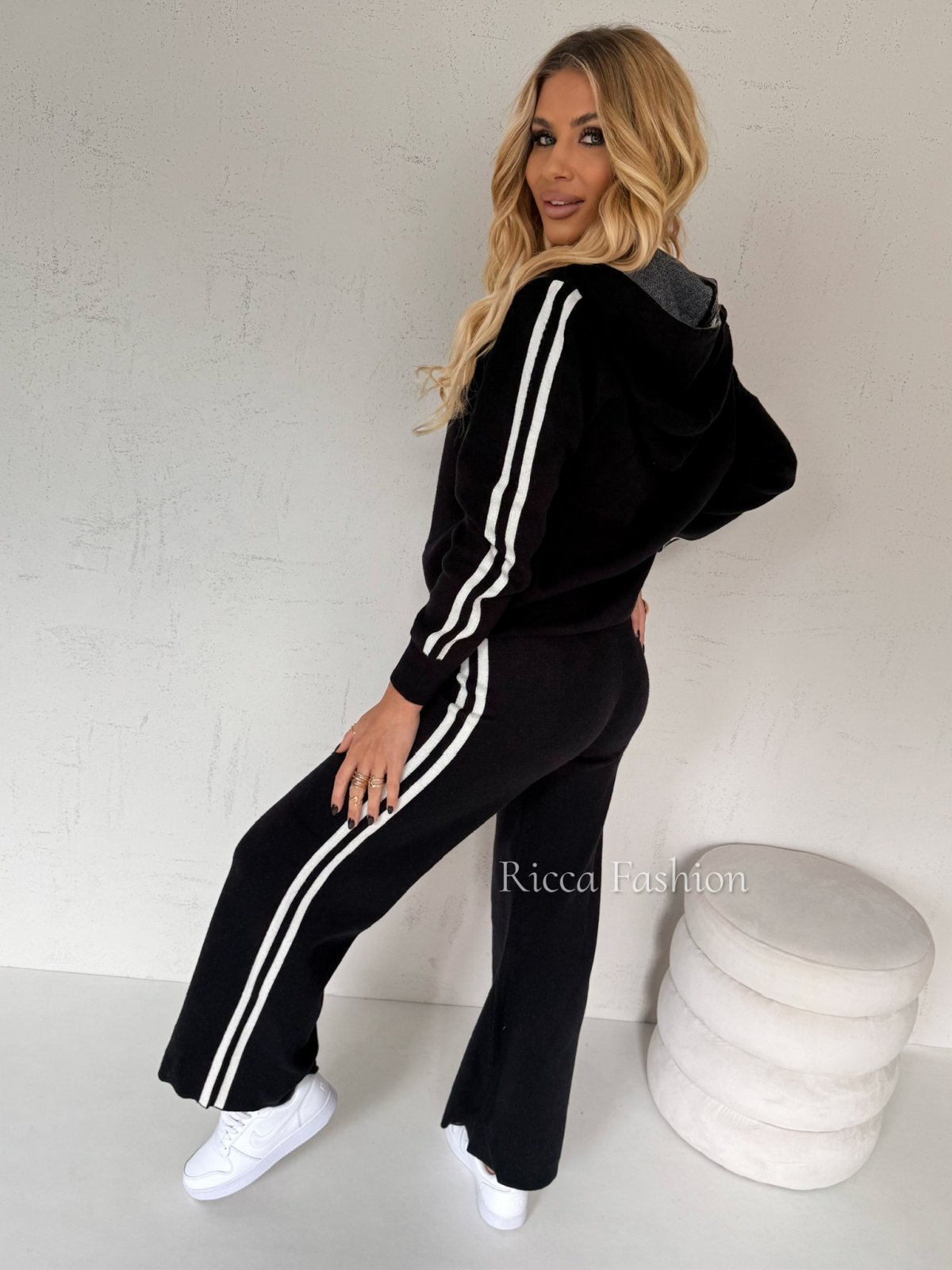 Komplet dzianinowy MARCUS, black