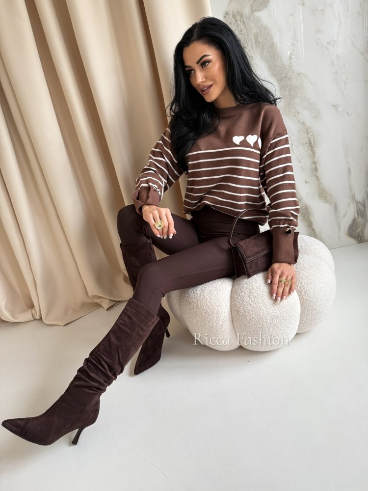 Sweter z wiskozą MILO,...