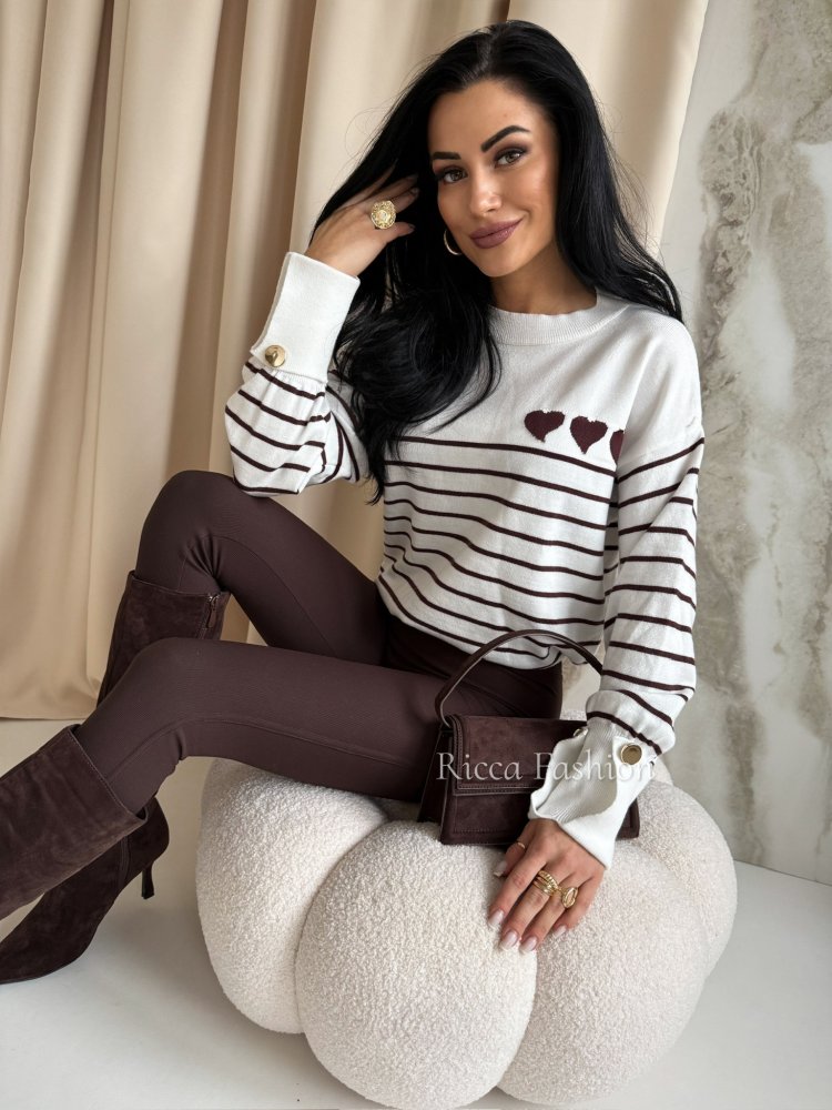 Sweter z wiskozą MILO,...