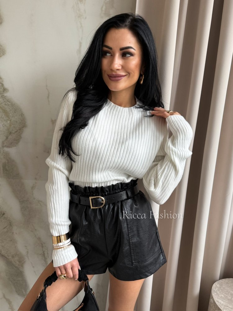 Sweter z wiskozą MAYO, white