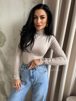 Bluzka/półgolf CASPER, beige