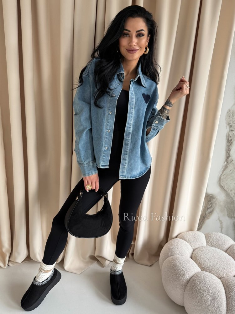 Katana/koszula jeansowa...