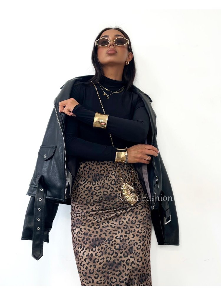 Bluzka/golfik premium MILAN, black