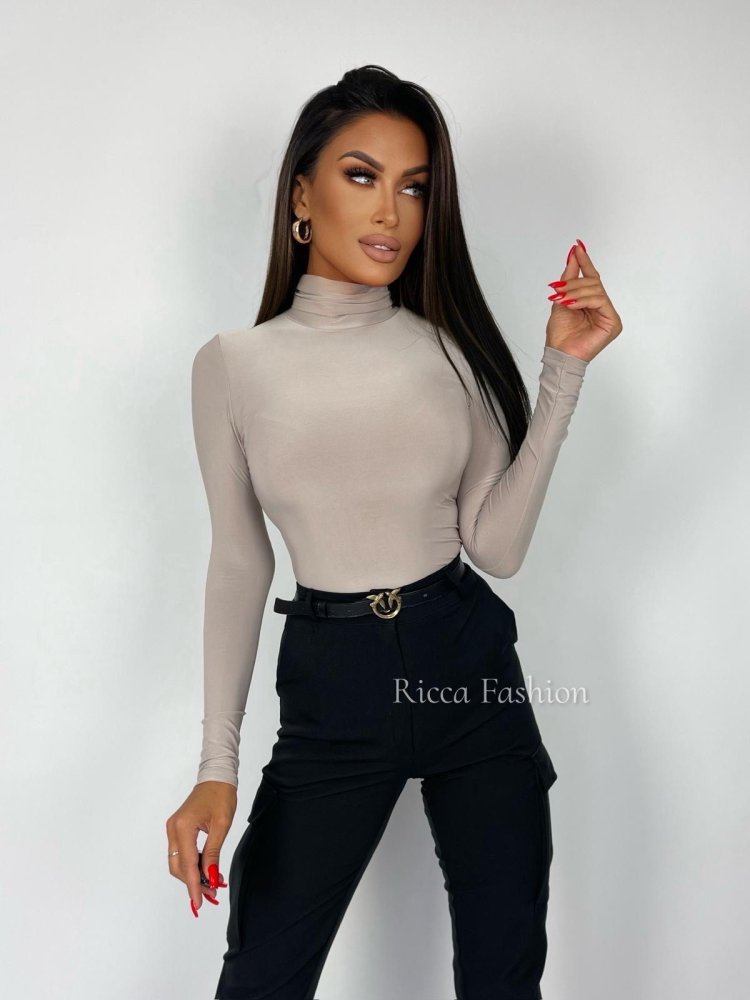 Bluzka/golfik premium MILAN, beige