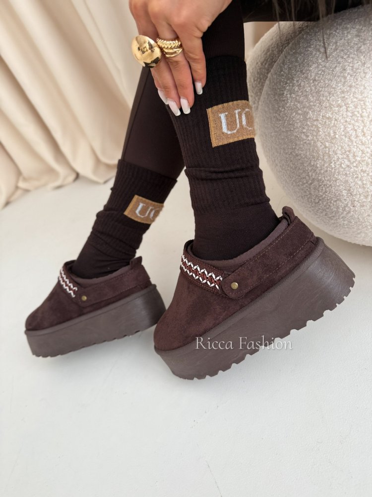 Skarpetki UGGIS, chocolate