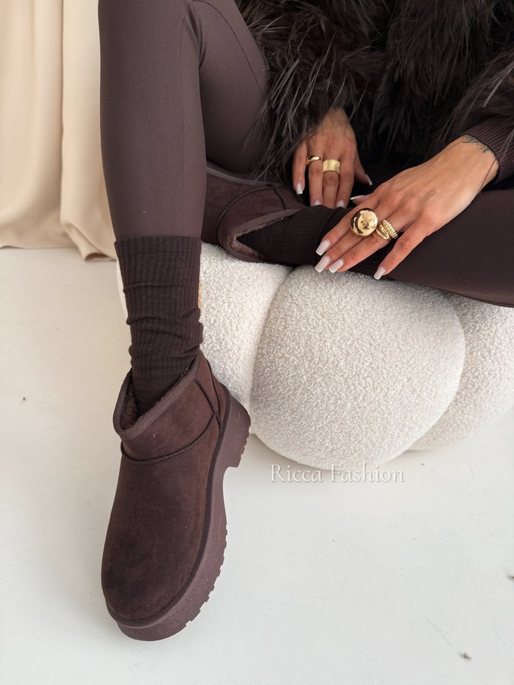 Śniegowce ANWEN, chocolate