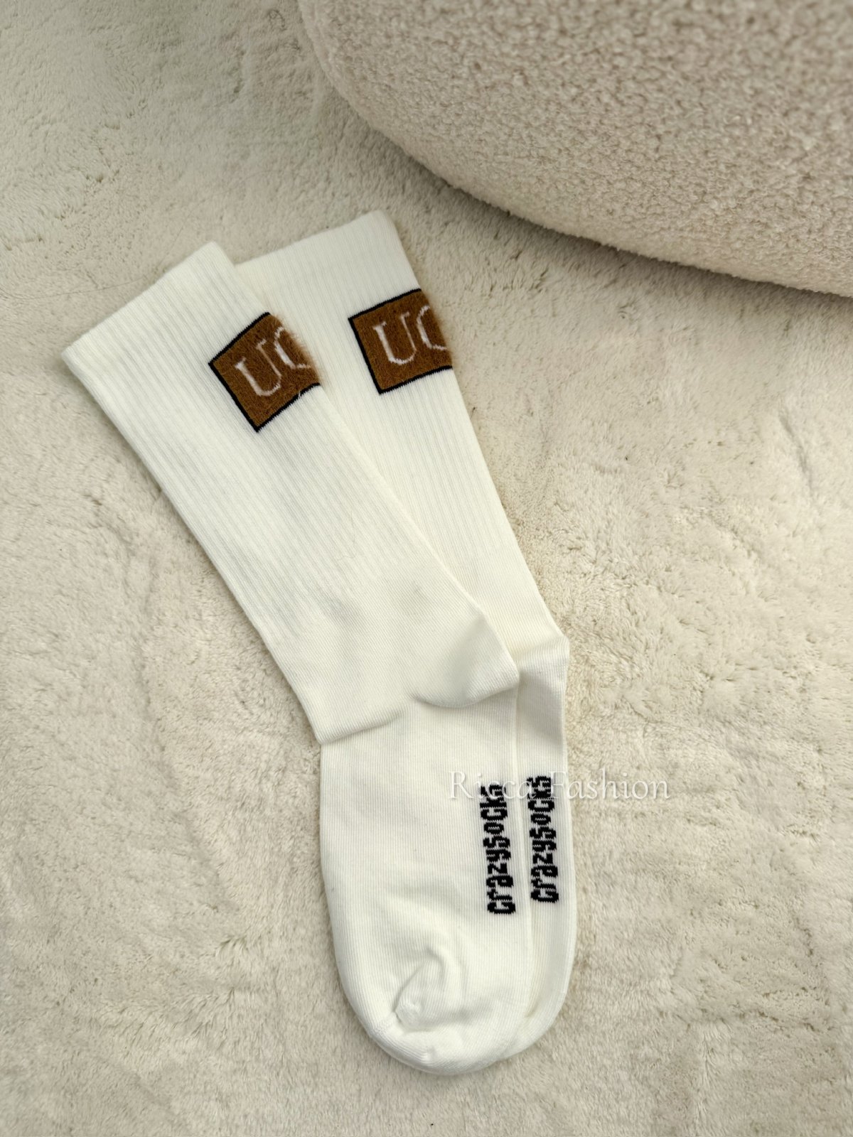 Skarpetki UGGIS, ecru