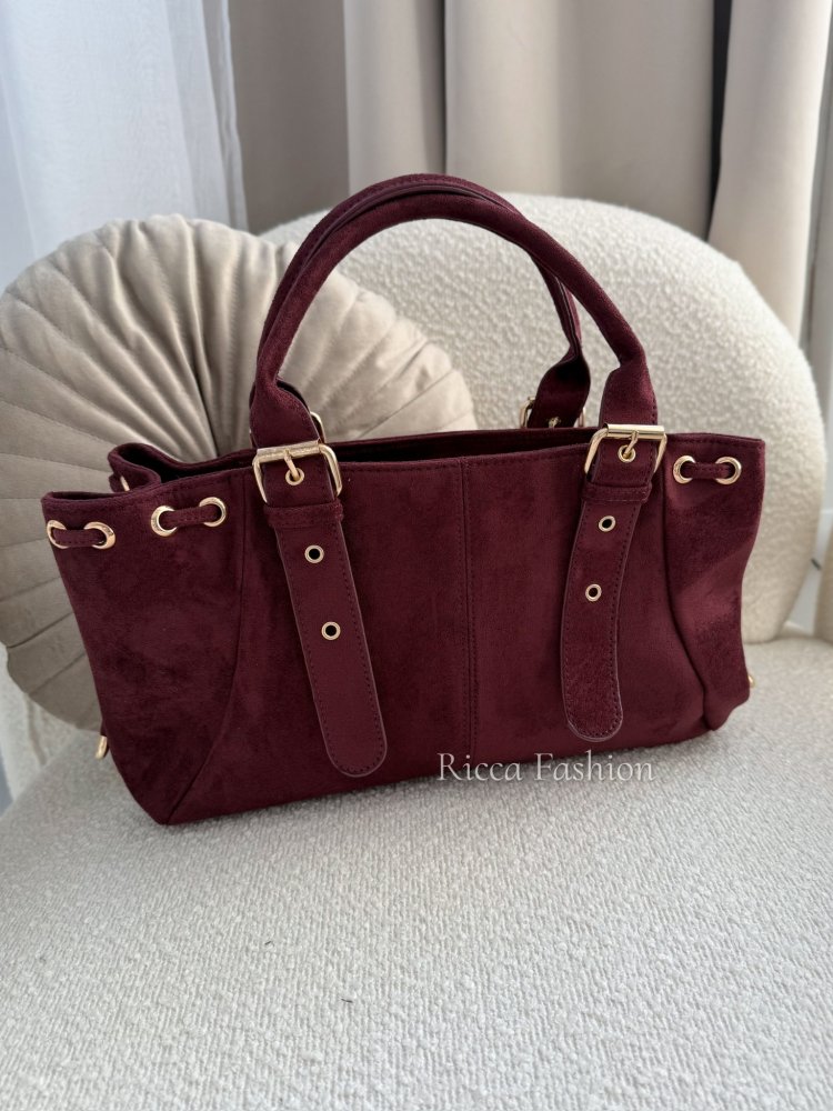 Torebka zamszowa DELPHINE,...