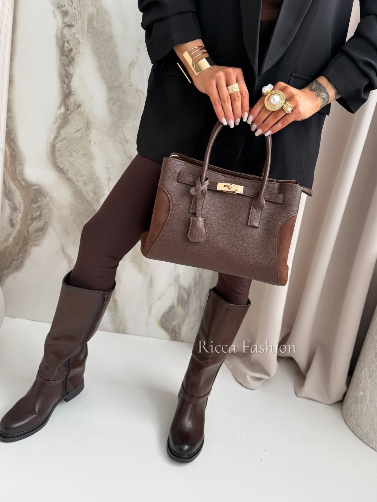 Torebka/kuferek SORAYA, chocolate