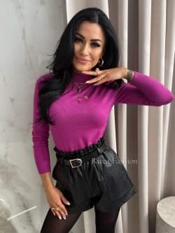 Półgolf/sweterek CEDRIC, violet