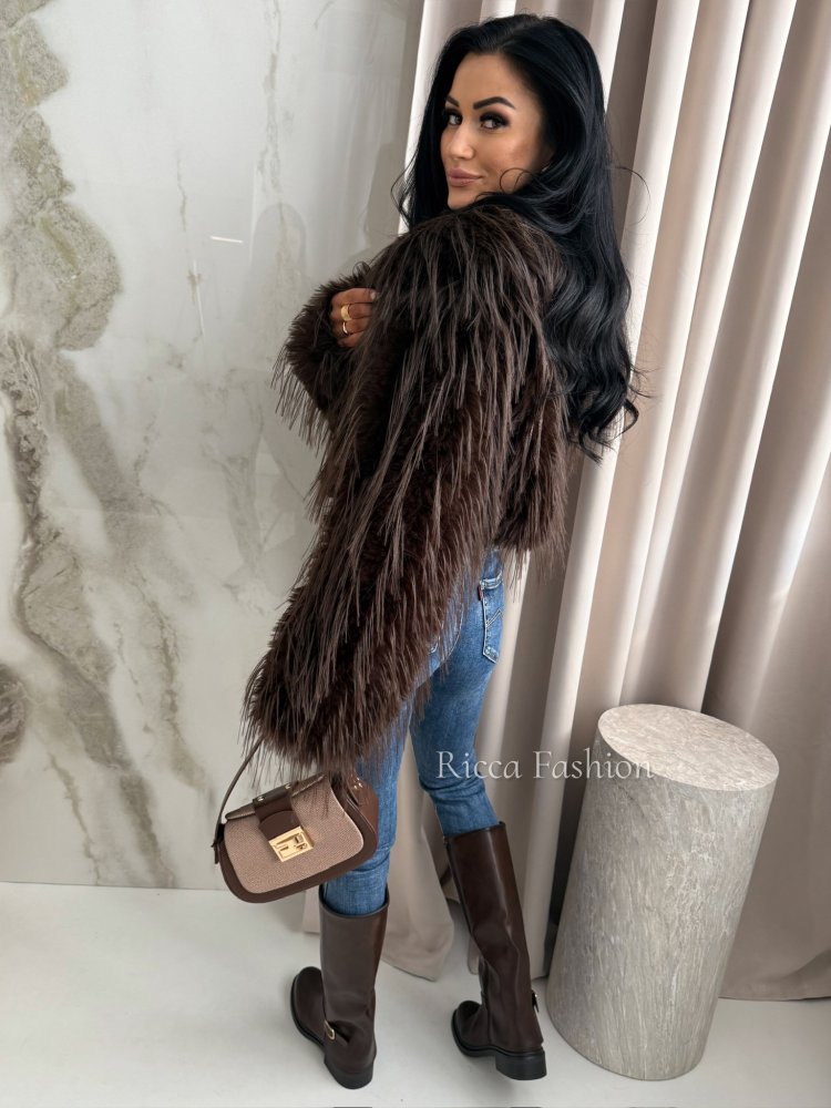 Kurtka/futerko COLETTE, chocolate