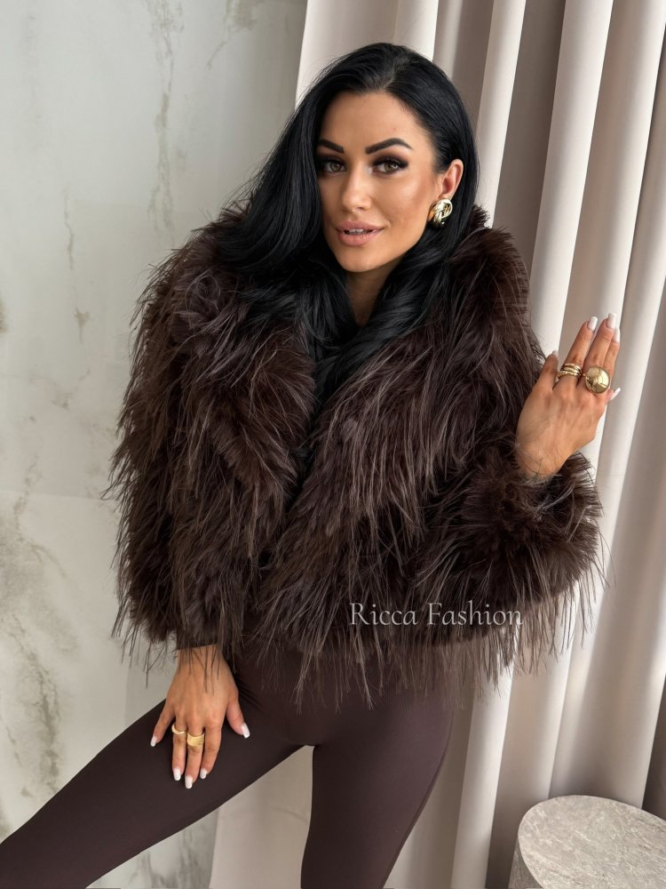 Kurtka/futerko COLETTE, chocolate