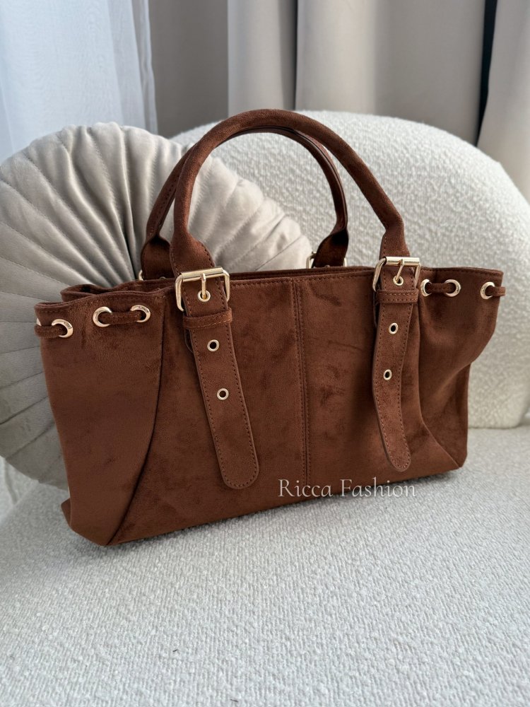 Torebka zamszowa DELPHINE,...