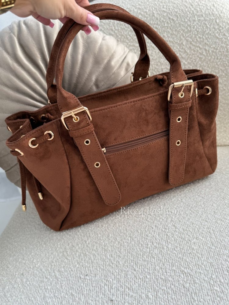 Torebka zamszowa DELPHINE,...