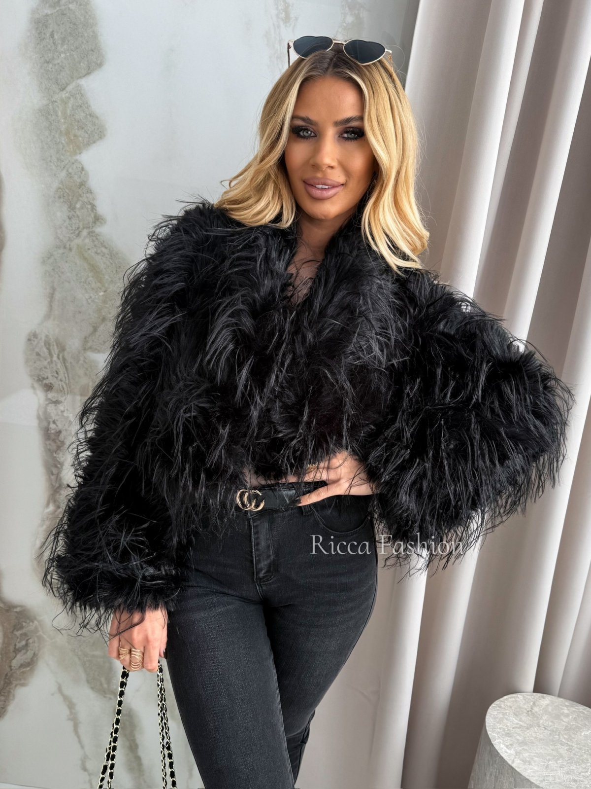 Kurtka/futerko COLETTE, black