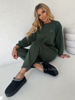 Komplet masełkowy JULIANO, khaki