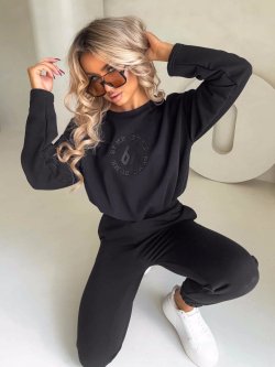 Komplet dresowy LOUIS, czarny