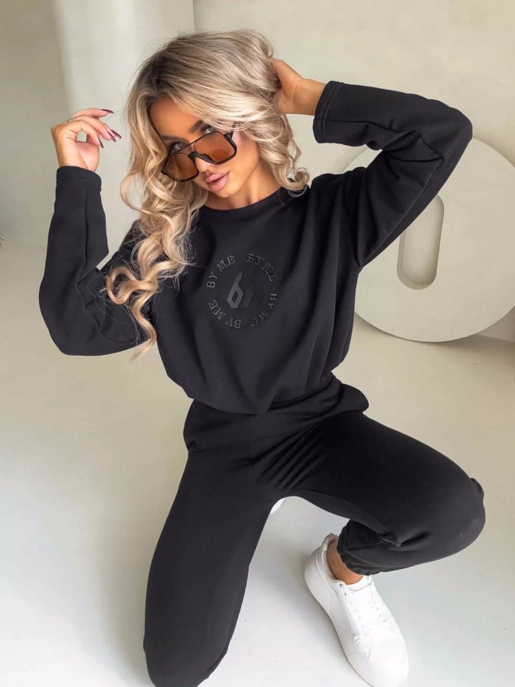 Komplet dresowy LOUIS, czarny