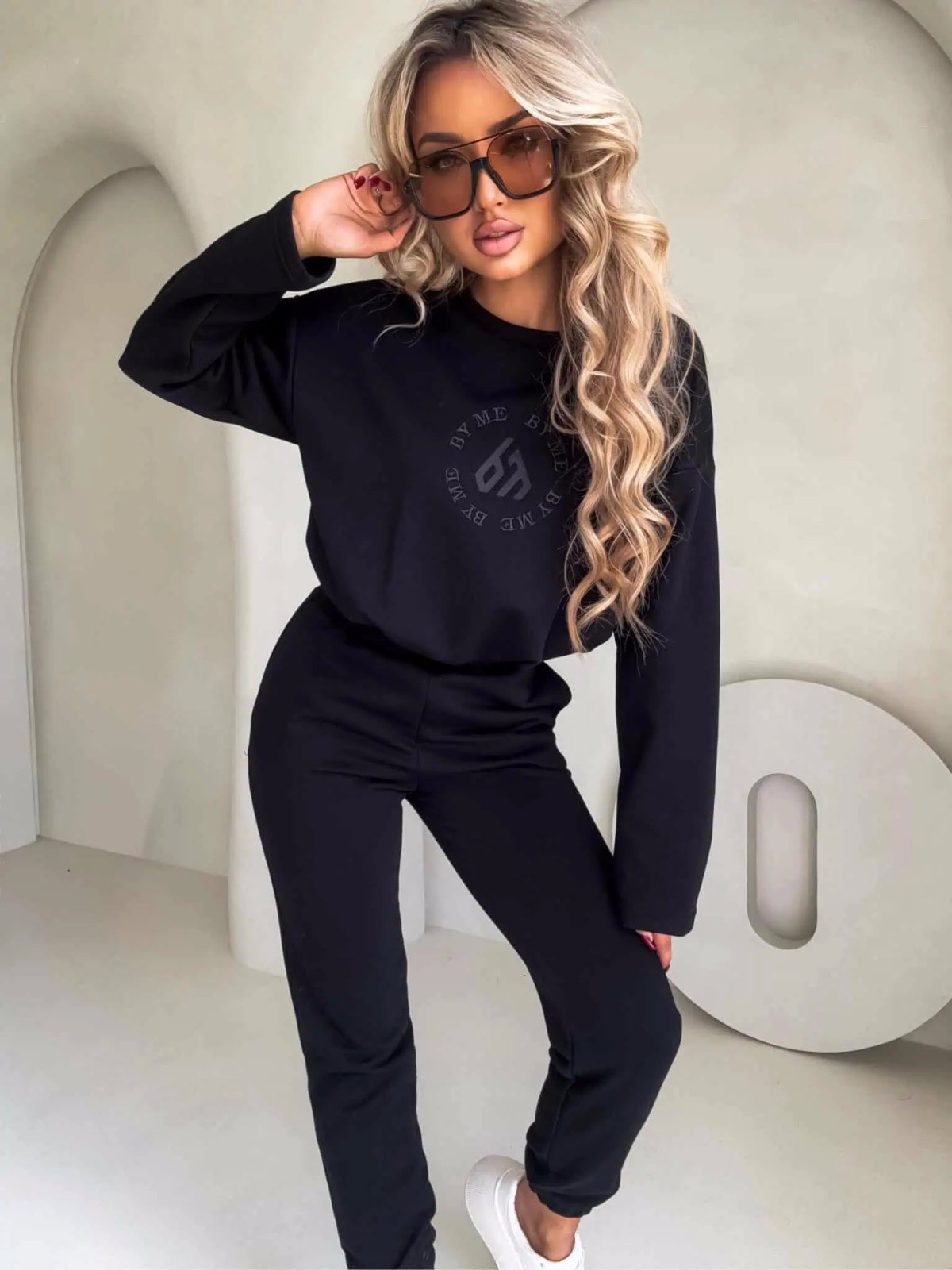 Komplet dresowy LOUIS, czarny