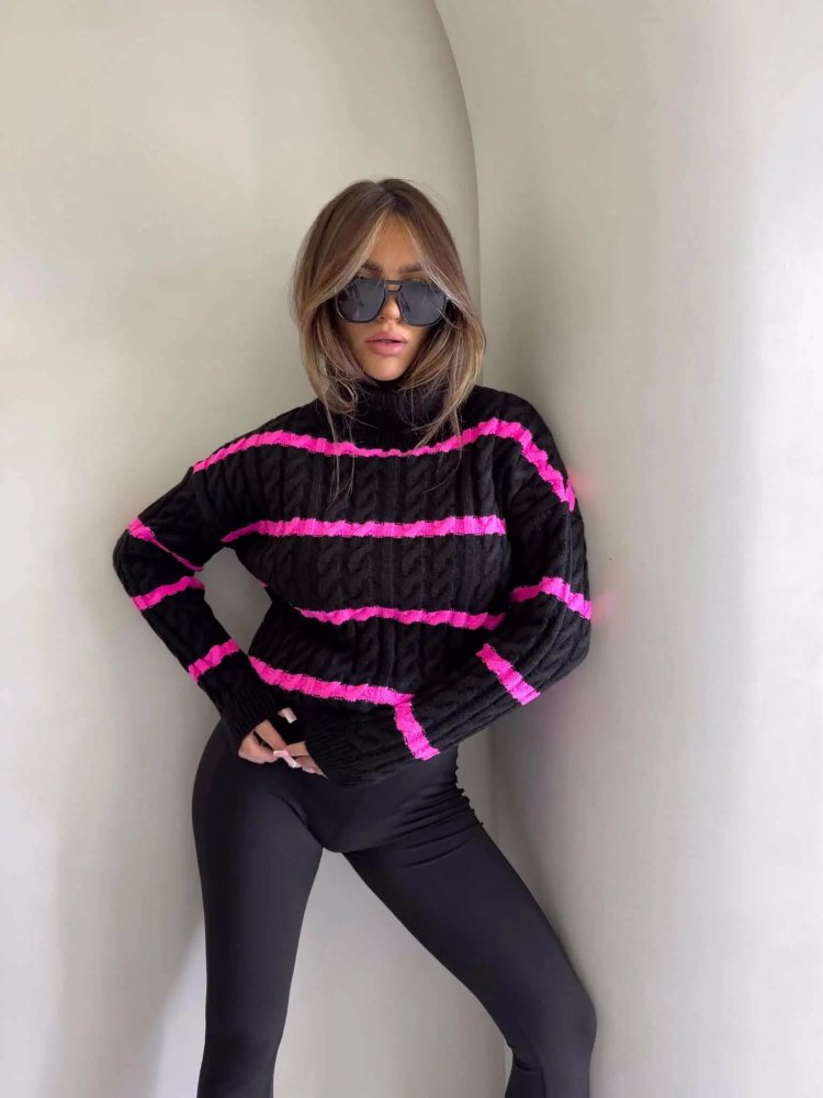 Sweter golf INKO pasy,...