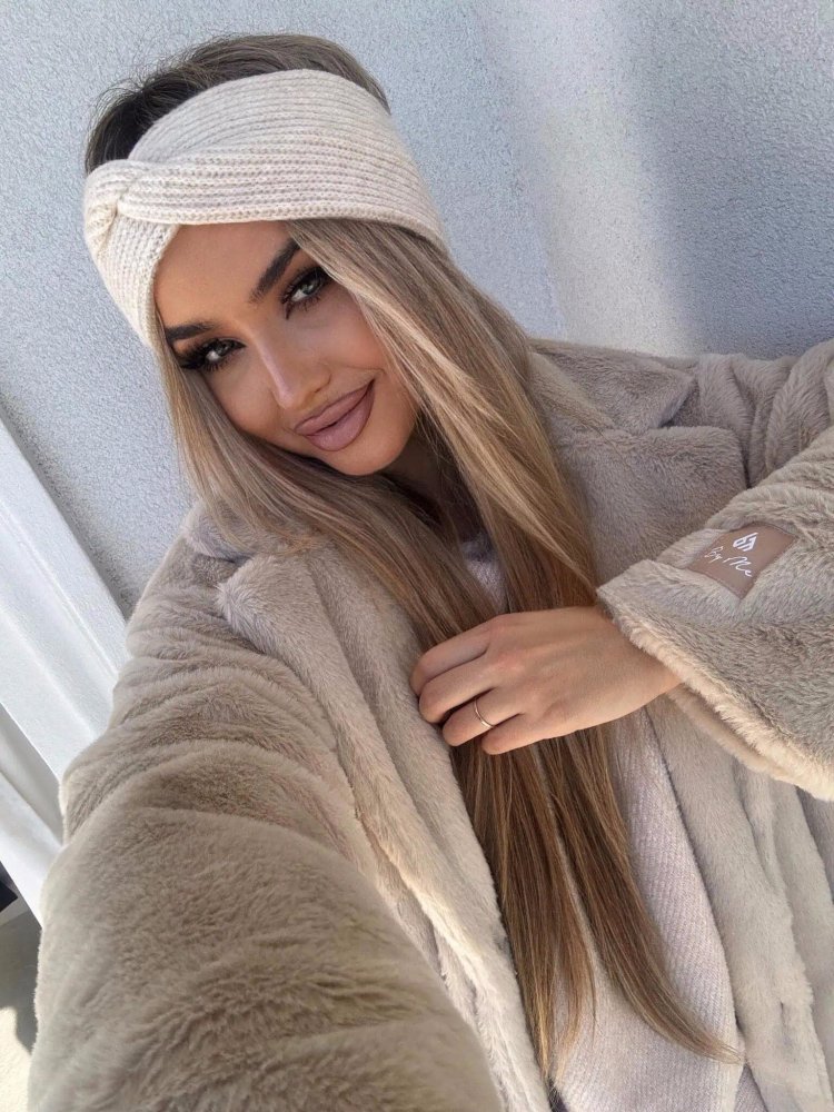 Opaska CATI, jasny beż