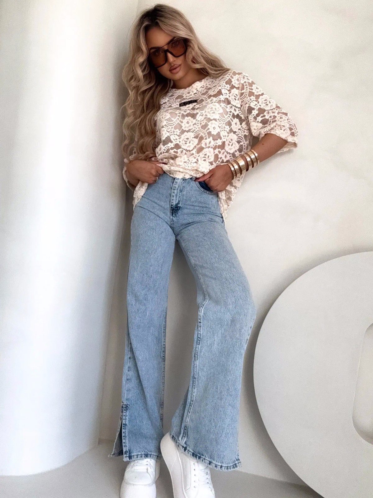 T-shirt MARMARIS, welur/jasny beż