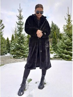 Płaszcz NOELLE, czarny