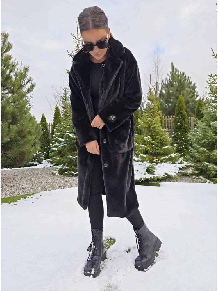 Płaszcz NOELLE, czarny