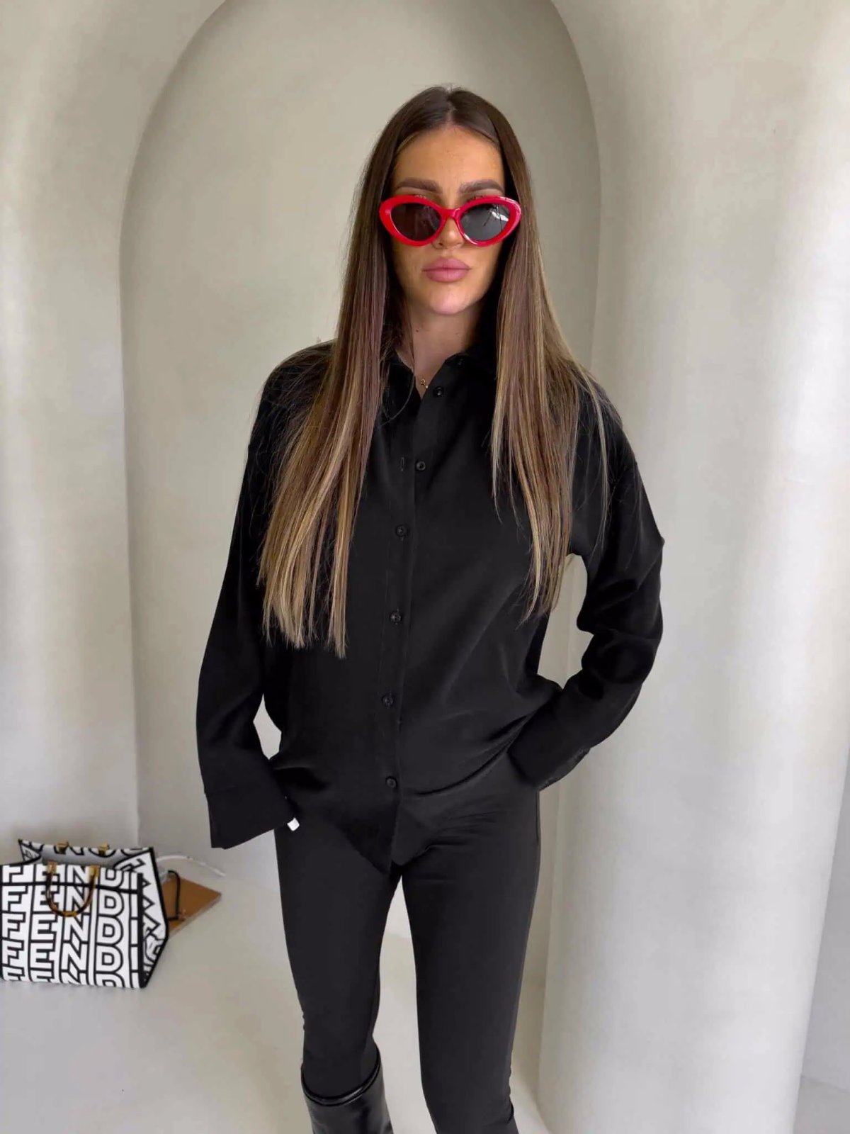 Koszula BLINK, czarna