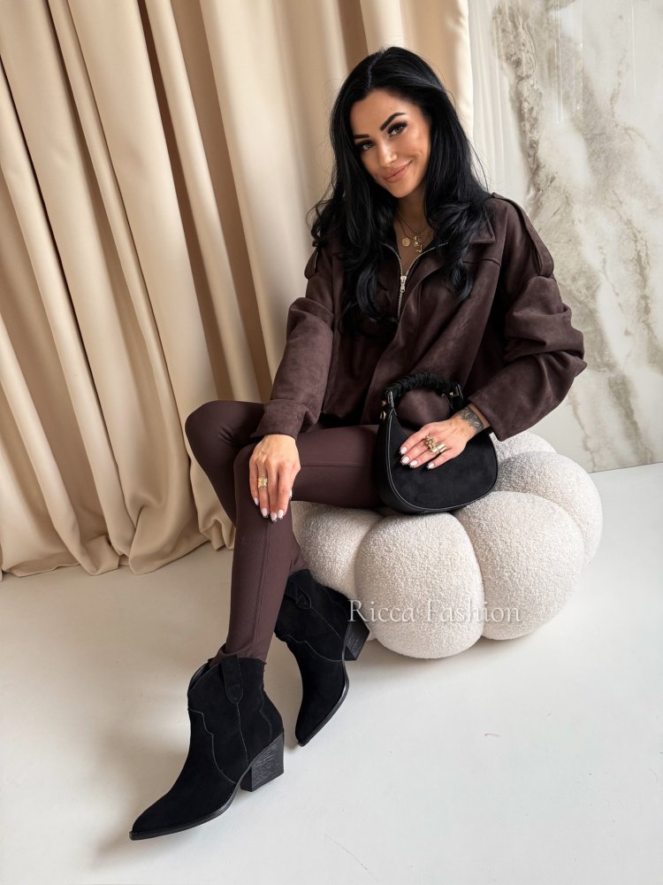 Kowbojki/botki skórzane...